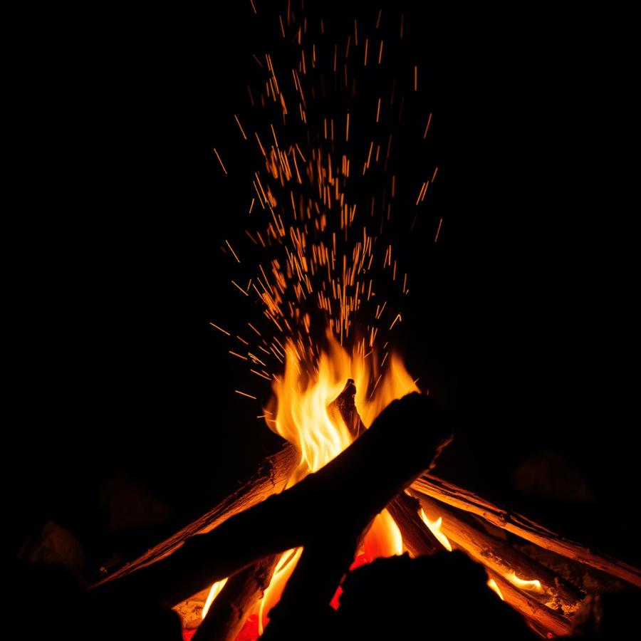 Campfire sparks